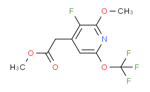 AM213289 | 1804302-73-5 | Methyl 3-fluoro-2-methoxy-6-(trifluoromethoxy)pyridine-4-acetate