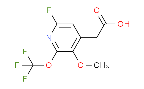 AM213296 | 1803700-93-7 | 6-Fluoro-3-methoxy-2-(trifluoromethoxy)pyridine-4-acetic acid