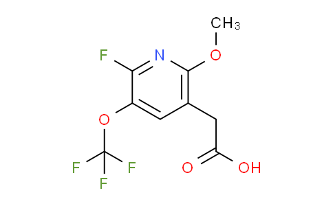AM213297 | 1804625-87-3 | 2-Fluoro-6-methoxy-3-(trifluoromethoxy)pyridine-5-acetic acid