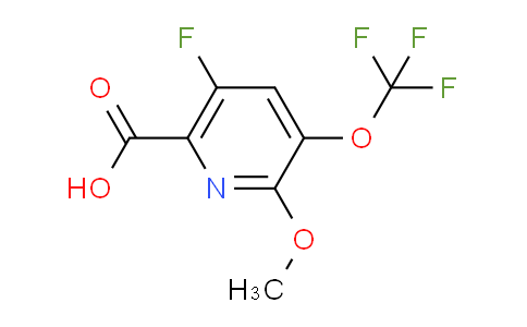 AM213298 | 1806718-78-4 | 5-Fluoro-2-methoxy-3-(trifluoromethoxy)pyridine-6-carboxylic acid