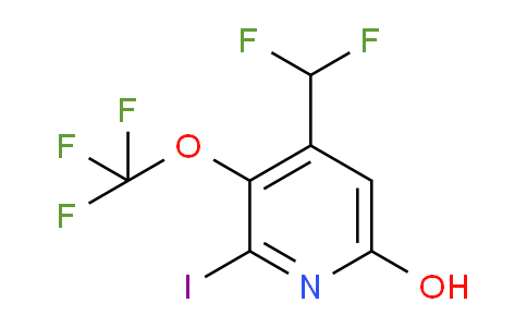AM213305 | 1806712-09-3 | 4-(Difluoromethyl)-6-hydroxy-2-iodo-3-(trifluoromethoxy)pyridine