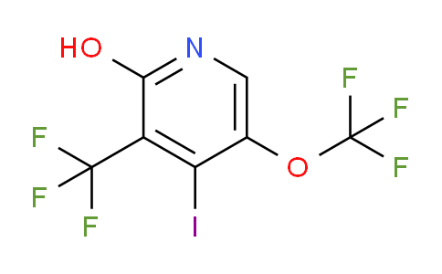 2-Hydroxy-4-iodo-5-(trifluoromethoxy)-3-(trifluoromethyl)pyridine