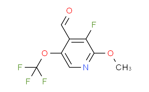 AM213310 | 1804328-14-0 | 3-Fluoro-2-methoxy-5-(trifluoromethoxy)pyridine-4-carboxaldehyde