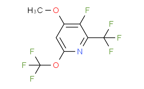AM213311 | 1805965-22-3 | 3-Fluoro-4-methoxy-6-(trifluoromethoxy)-2-(trifluoromethyl)pyridine