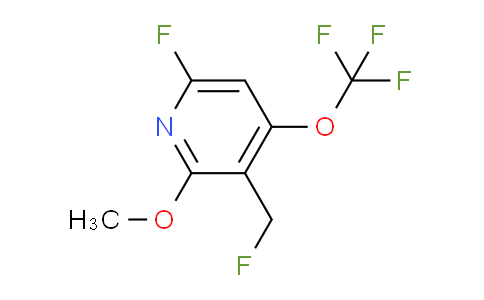 6-Fluoro-3-(fluoromethyl)-2-methoxy-4-(trifluoromethoxy)pyridine