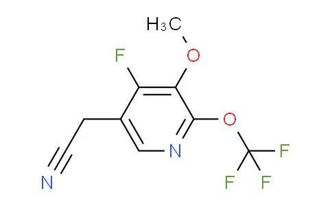 AM213324 | 1805953-99-4 | 4-Fluoro-3-methoxy-2-(trifluoromethoxy)pyridine-5-acetonitrile