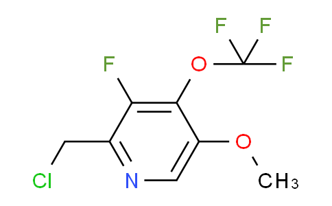2-(Chloromethyl)-3-fluoro-5-methoxy-4-(trifluoromethoxy)pyridine