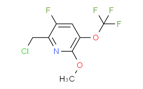 2-(Chloromethyl)-3-fluoro-6-methoxy-5-(trifluoromethoxy)pyridine
