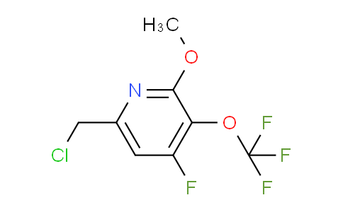 6-(Chloromethyl)-4-fluoro-2-methoxy-3-(trifluoromethoxy)pyridine
