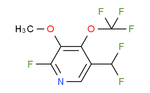 AM213333 | 1806176-47-5 | 5-(Difluoromethyl)-2-fluoro-3-methoxy-4-(trifluoromethoxy)pyridine