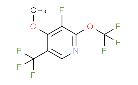 AM213335 | 1805965-17-6 | 3-Fluoro-4-methoxy-2-(trifluoromethoxy)-5-(trifluoromethyl)pyridine