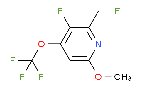 3-Fluoro-2-(fluoromethyl)-6-methoxy-4-(trifluoromethoxy)pyridine