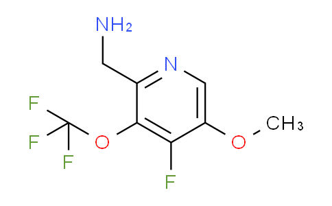 2-(Aminomethyl)-4-fluoro-5-methoxy-3-(trifluoromethoxy)pyridine
