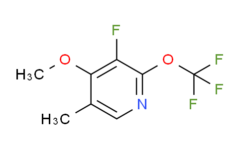 AM213345 | 1804303-27-2 | 3-Fluoro-4-methoxy-5-methyl-2-(trifluoromethoxy)pyridine