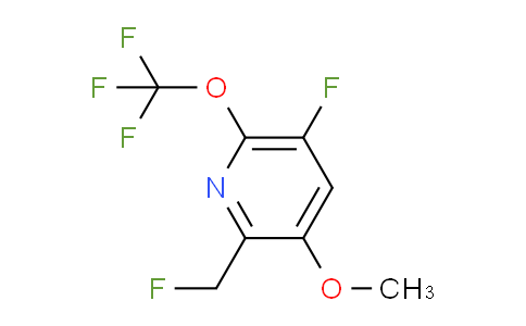 AM213346 | 1804743-46-1 | 5-Fluoro-2-(fluoromethyl)-3-methoxy-6-(trifluoromethoxy)pyridine