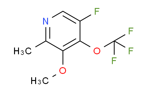 AM213347 | 1804319-89-8 | 5-Fluoro-3-methoxy-2-methyl-4-(trifluoromethoxy)pyridine