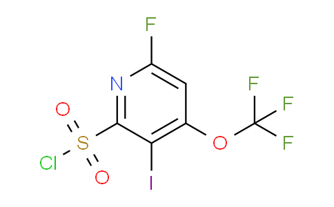 AM213360 | 1805944-31-3 | 6-Fluoro-3-iodo-4-(trifluoromethoxy)pyridine-2-sulfonyl chloride