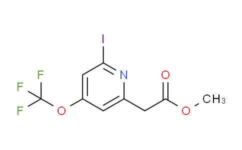 AM21337 | 1804537-33-4 | Methyl 2-iodo-4-(trifluoromethoxy)pyridine-6-acetate