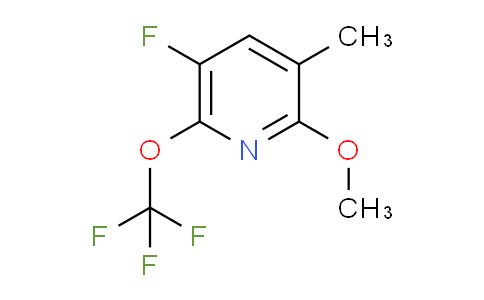 5-Fluoro-2-methoxy-3-methyl-6-(trifluoromethoxy)pyridine