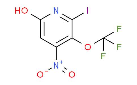 6-Hydroxy-2-iodo-4-nitro-3-(trifluoromethoxy)pyridine