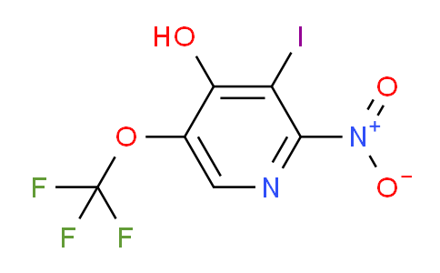 4-Hydroxy-3-iodo-2-nitro-5-(trifluoromethoxy)pyridine