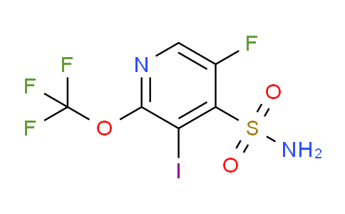 5-Fluoro-3-iodo-2-(trifluoromethoxy)pyridine-4-sulfonamide