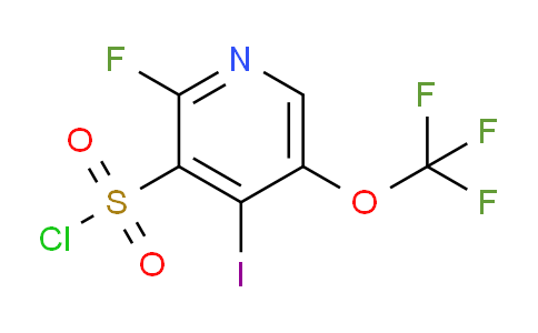 AM213390 | 1804308-34-6 | 2-Fluoro-4-iodo-5-(trifluoromethoxy)pyridine-3-sulfonyl chloride