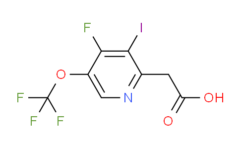 AM213401 | 1804825-97-5 | 4-Fluoro-3-iodo-5-(trifluoromethoxy)pyridine-2-acetic acid