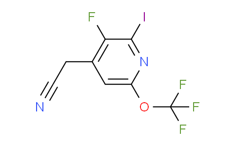 AM213409 | 1804825-31-7 | 3-Fluoro-2-iodo-6-(trifluoromethoxy)pyridine-4-acetonitrile