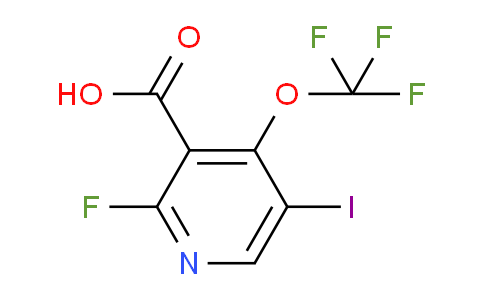 2-Fluoro-5-iodo-4-(trifluoromethoxy)pyridine-3-carboxylic acid