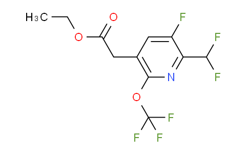 AM213424 | 1804811-90-2 | Ethyl 2-(difluoromethyl)-3-fluoro-6-(trifluoromethoxy)pyridine-5-acetate