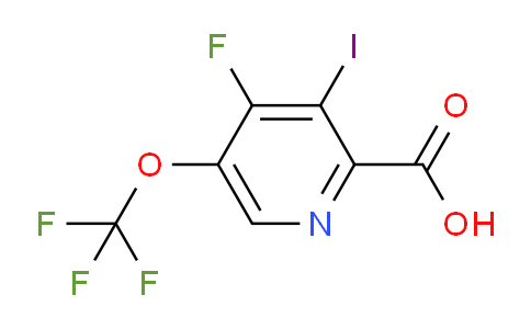 AM213425 | 1804325-16-3 | 4-Fluoro-3-iodo-5-(trifluoromethoxy)pyridine-2-carboxylic acid
