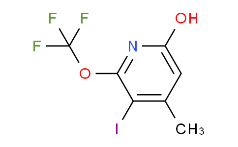 AM213428 | 1804682-53-8 | 6-Hydroxy-3-iodo-4-methyl-2-(trifluoromethoxy)pyridine
