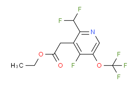 AM213430 | 1804481-03-5 | Ethyl 2-(difluoromethyl)-4-fluoro-5-(trifluoromethoxy)pyridine-3-acetate