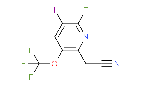 AM213446 | 1804424-47-2 | 2-Fluoro-3-iodo-5-(trifluoromethoxy)pyridine-6-acetonitrile