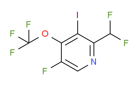 AM213453 | 1804769-88-7 | 2-(Difluoromethyl)-5-fluoro-3-iodo-4-(trifluoromethoxy)pyridine