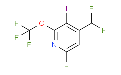 AM213459 | 1804781-91-6 | 4-(Difluoromethyl)-6-fluoro-3-iodo-2-(trifluoromethoxy)pyridine