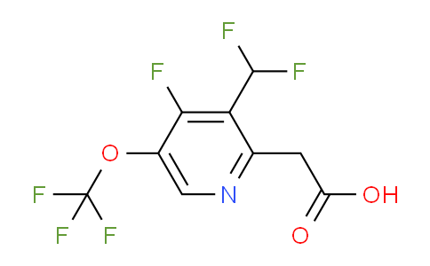 AM213464 | 1804340-41-7 | 3-(Difluoromethyl)-4-fluoro-5-(trifluoromethoxy)pyridine-2-acetic acid