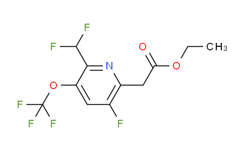 AM213476 | 1806740-16-8 | Ethyl 2-(difluoromethyl)-5-fluoro-3-(trifluoromethoxy)pyridine-6-acetate