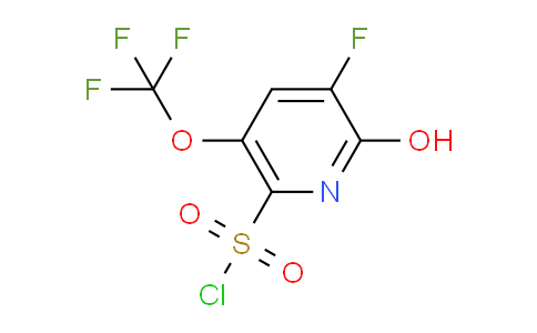 AM213477 | 1806714-44-2 | 3-Fluoro-2-hydroxy-5-(trifluoromethoxy)pyridine-6-sulfonyl chloride
