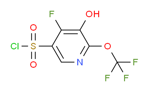 AM213483 | 1804787-94-7 | 4-Fluoro-3-hydroxy-2-(trifluoromethoxy)pyridine-5-sulfonyl chloride