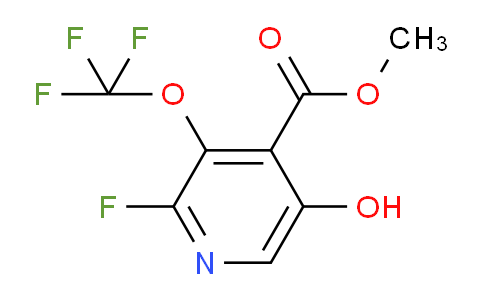 AM213508 | 1804813-62-4 | Methyl 2-fluoro-5-hydroxy-3-(trifluoromethoxy)pyridine-4-carboxylate