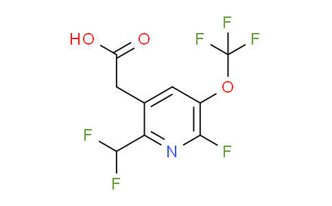 AM213510 | 1804767-36-9 | 2-(Difluoromethyl)-6-fluoro-5-(trifluoromethoxy)pyridine-3-acetic acid