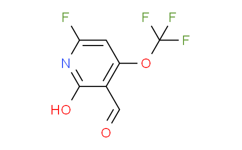 6-Fluoro-2-hydroxy-4-(trifluoromethoxy)pyridine-3-carboxaldehyde