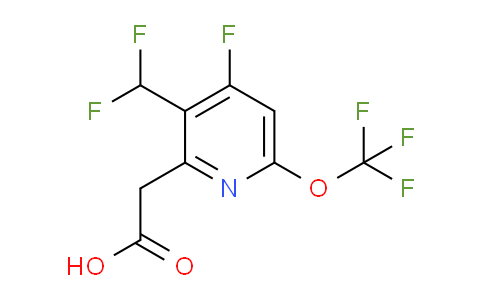 AM213514 | 1804480-09-8 | 3-(Difluoromethyl)-4-fluoro-6-(trifluoromethoxy)pyridine-2-acetic acid
