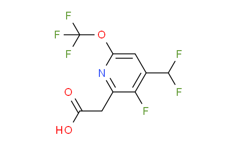 AM213517 | 1806734-53-1 | 4-(Difluoromethyl)-3-fluoro-6-(trifluoromethoxy)pyridine-2-acetic acid