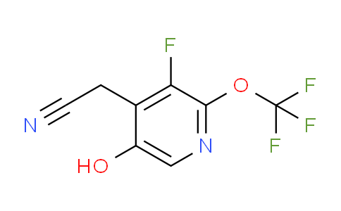 AM213521 | 1804305-51-8 | 3-Fluoro-5-hydroxy-2-(trifluoromethoxy)pyridine-4-acetonitrile