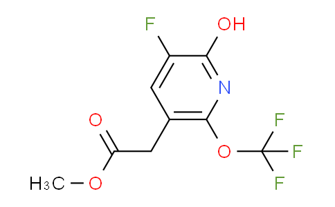 AM213533 | 1804309-14-5 | Methyl 3-fluoro-2-hydroxy-6-(trifluoromethoxy)pyridine-5-acetate