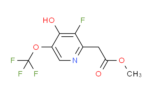 AM213534 | 1804309-19-0 | Methyl 3-fluoro-4-hydroxy-5-(trifluoromethoxy)pyridine-2-acetate