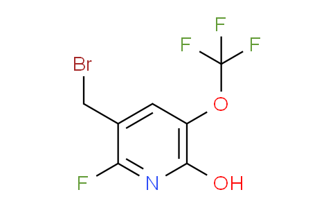 3-(Bromomethyl)-2-fluoro-6-hydroxy-5-(trifluoromethoxy)pyridine